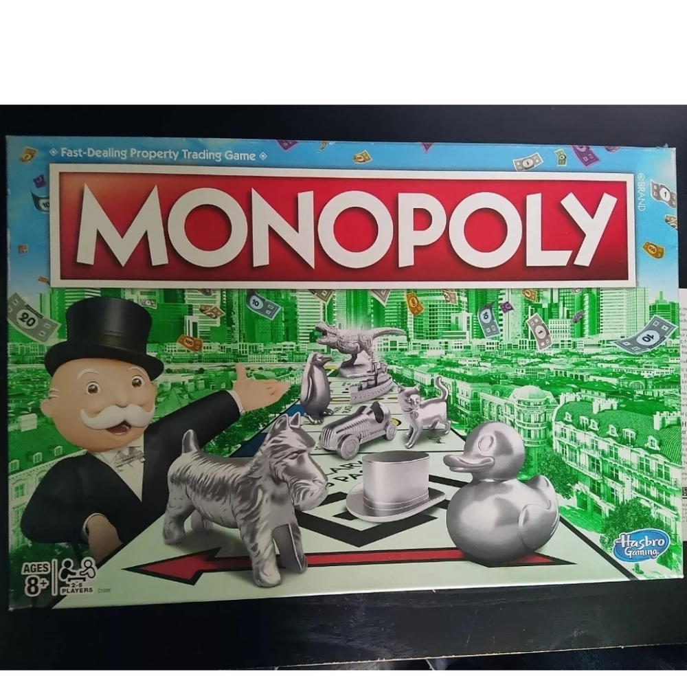 Classic Monopoly board game, factory sealed, New